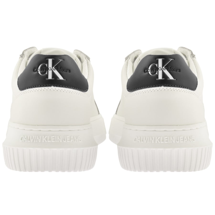Calvin klein chunky trainers white sales